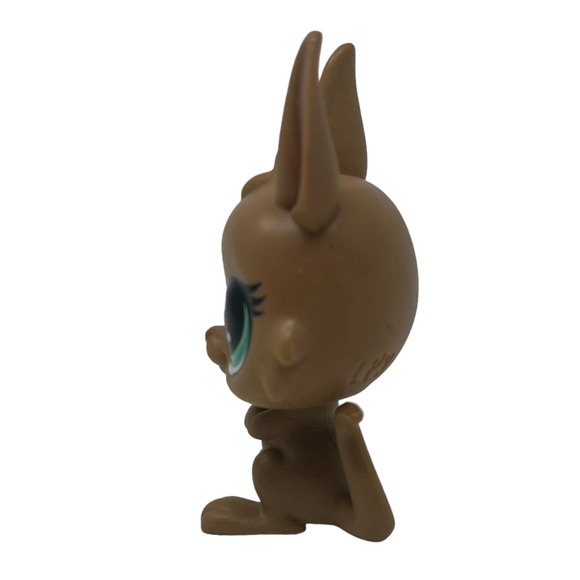 LPS Ada Kangarooney Kangaroo #1-153 Littlest Pet Shop Figure Animal Green Eyes - Picture 3 of 7